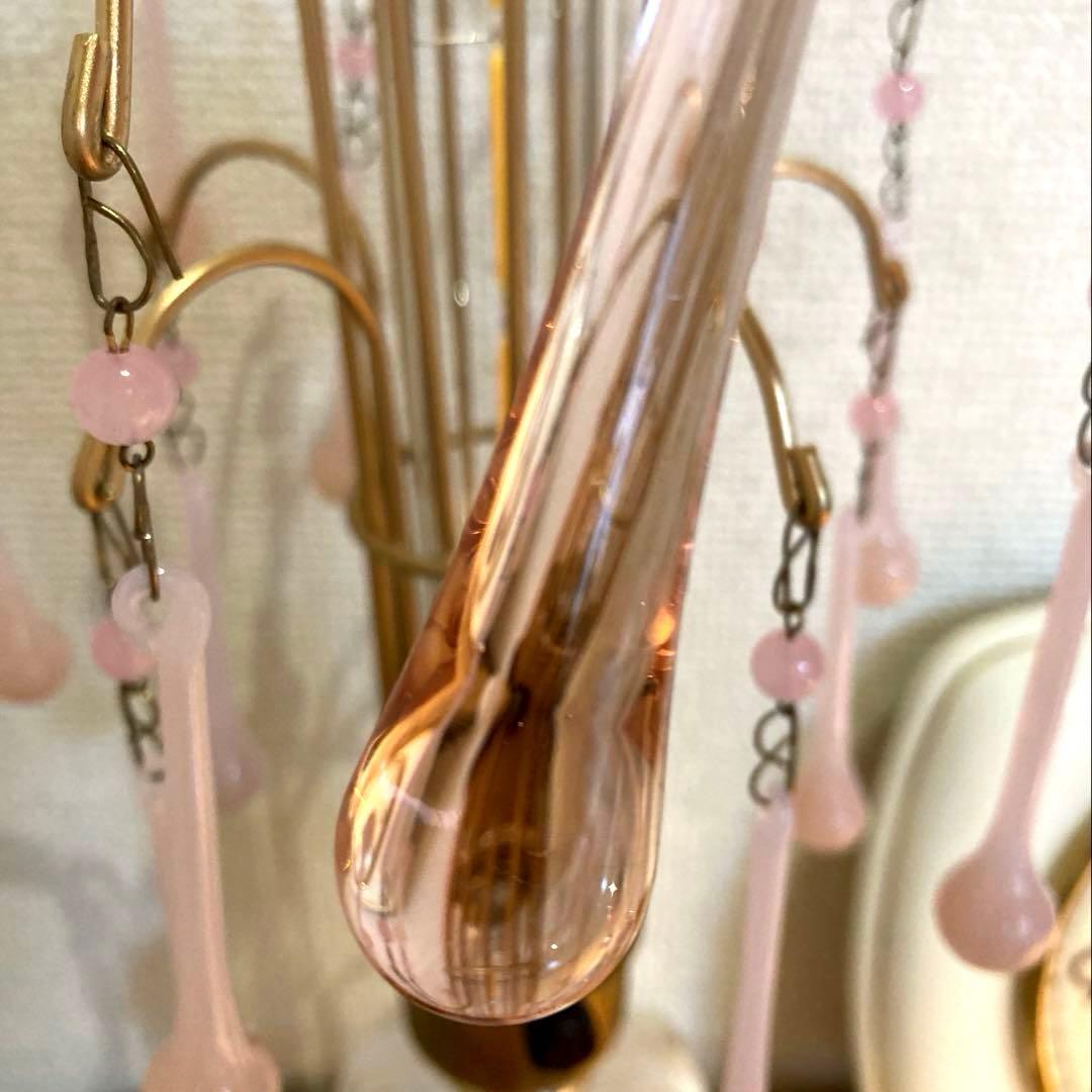 シャンデリア　（1890年）　ドロップパーツ　 ムラーノ アンティーク