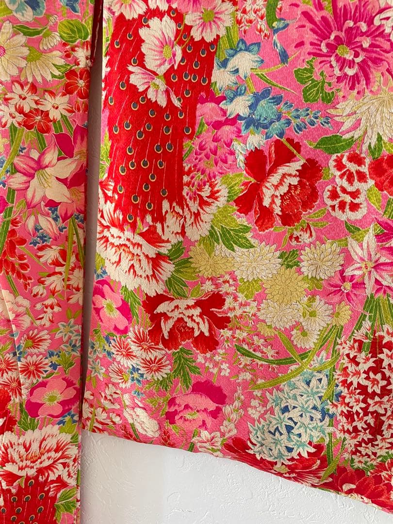 美品　アンティークお着物　7歳　七五三