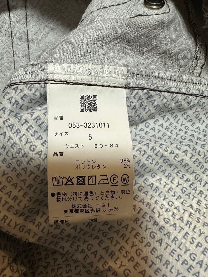 PEARL GATES パンツ サイズ5