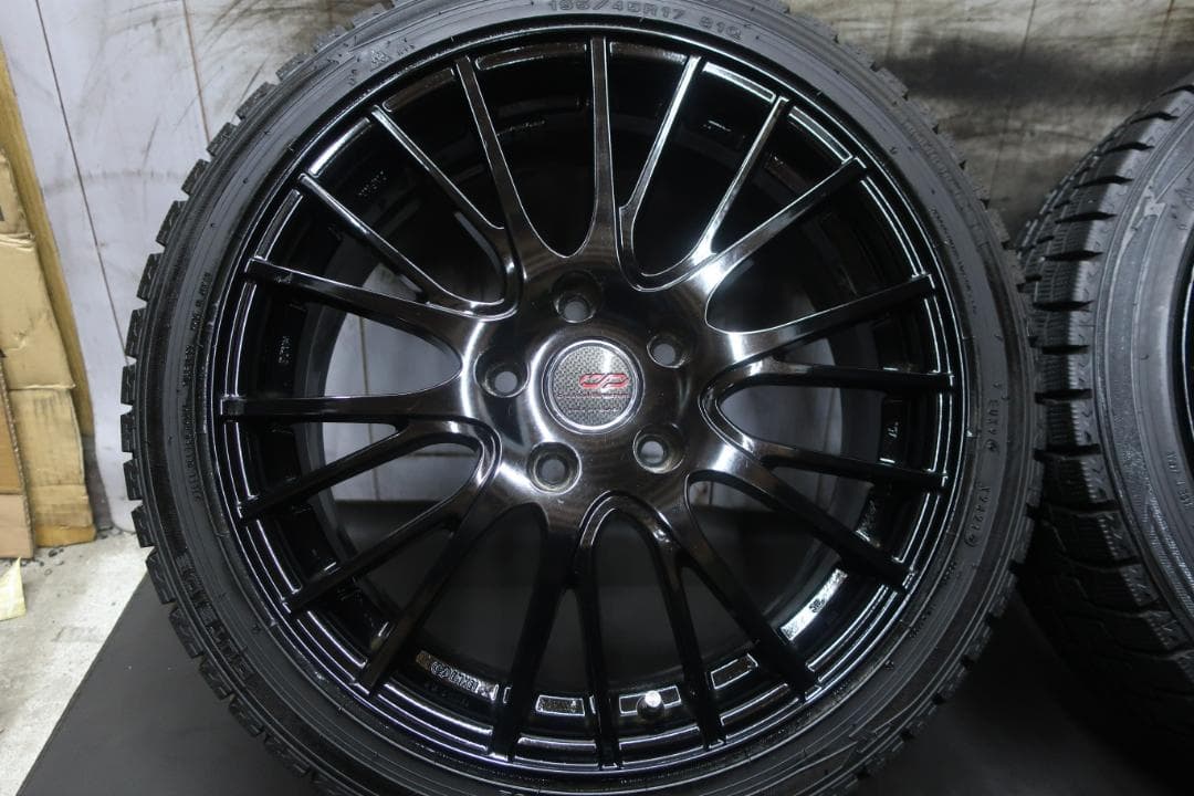 スタッドレス ダンロップ WM02 195/45R17 バリ溝 スイフトスポーツ