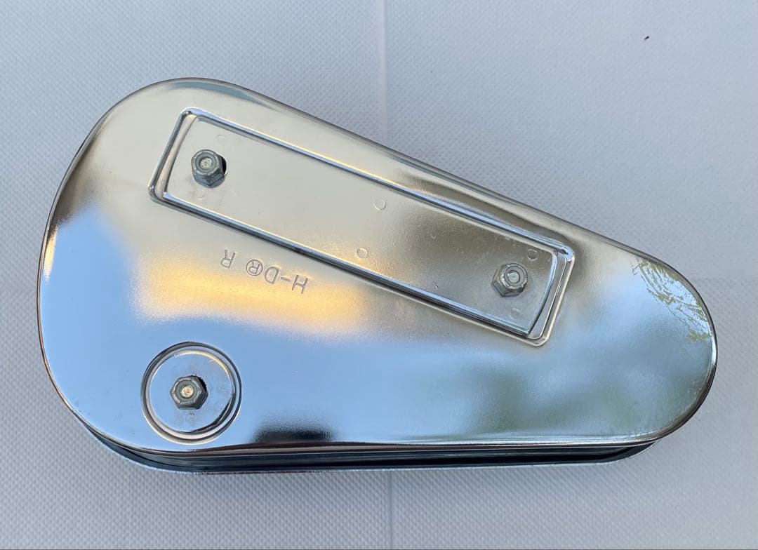 うえはらっち様　ハーレー純正 クローム ツールボックス 鍵付き