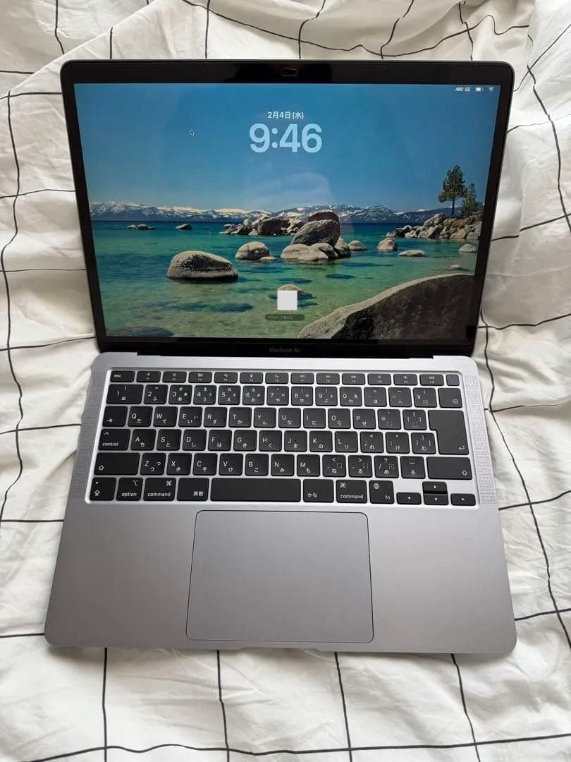 MacBookAir M1, 2020スペースグレイ　13インチ 充電容量91%