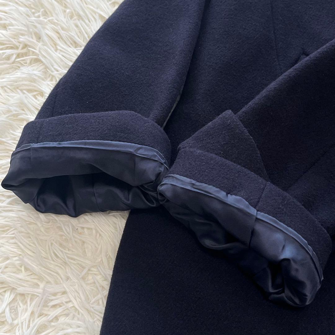 【タグ付き✨️】グリーンレーベルリラクシング ソフトメルトン Aラインコート