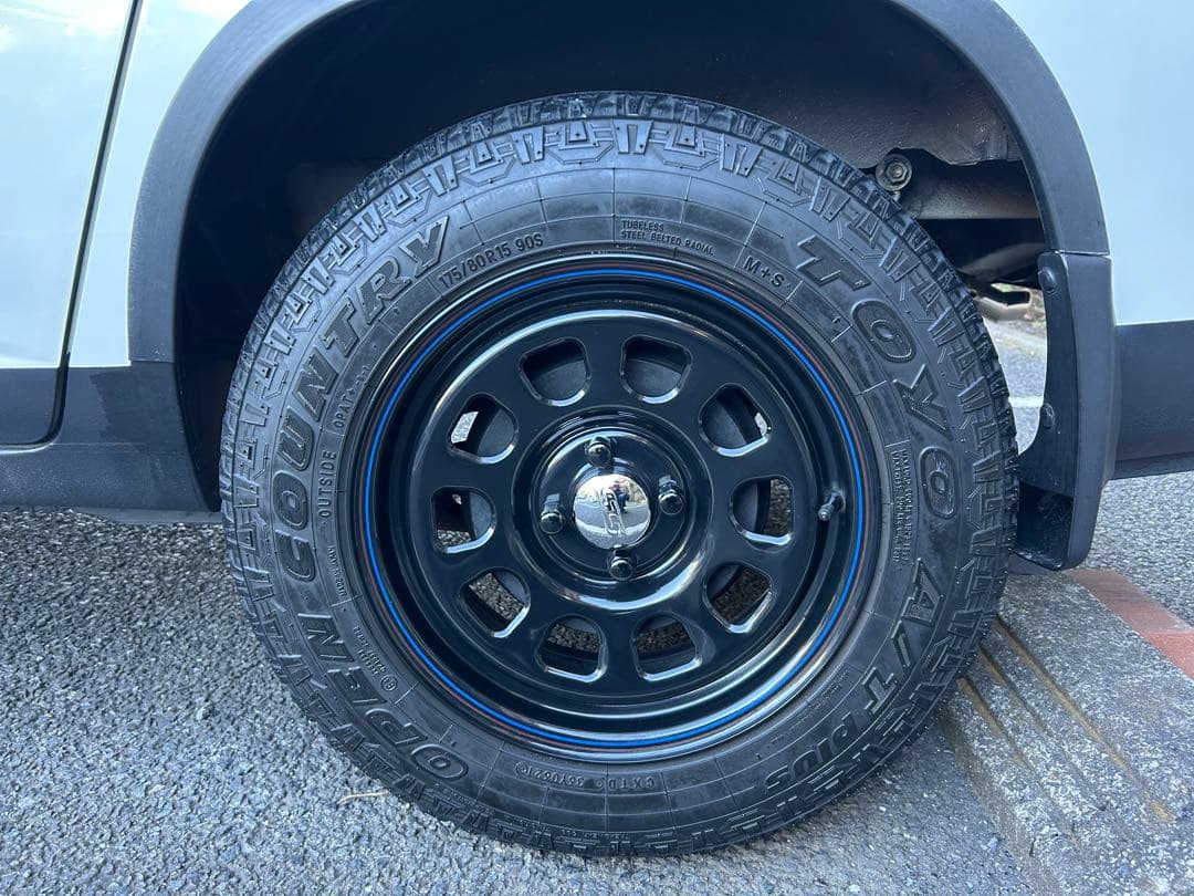 TOYOオープンカントリーATプラス&デイトナホイール15インチ★プロボックス