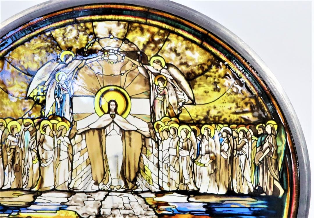 【キリストの復活】 ステンドグラス キリスト ルイス・カムフォート・ティファニー