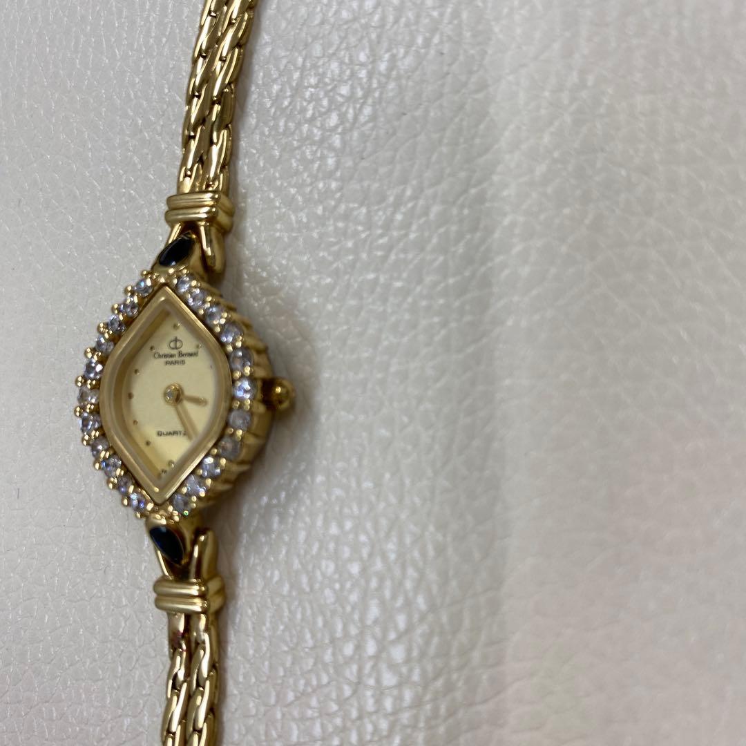 美品　クリスチャンベルナール時計　レディース