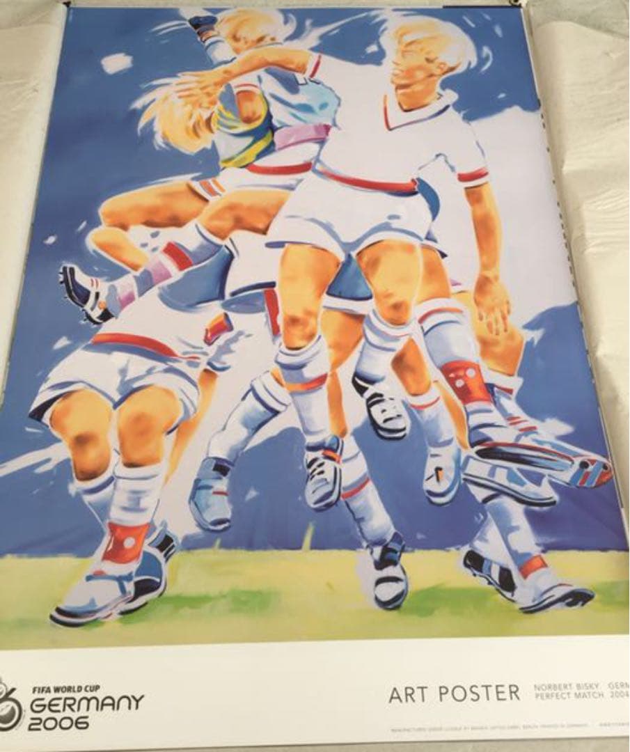 2006年ドイツワールドカップ　オフィシャルポスター　特別セット　美品