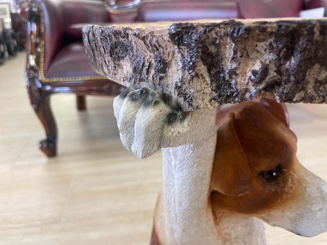 ジャックラッセルテリア　サイドテーブル　ミニテーブル　アニマル　動物　テーブル