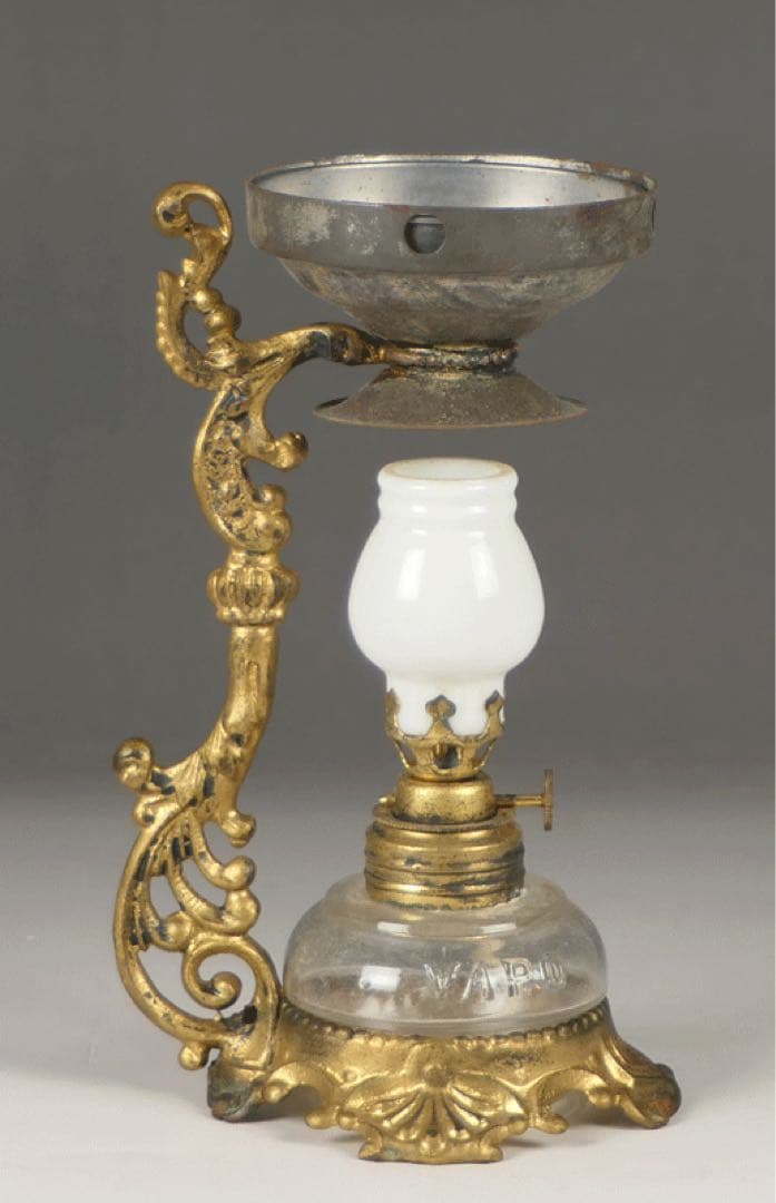 【ヴェポライザー】　アロマ・オイルランプ　豆ランプ　ヴィクトリアン　灯油ランプ