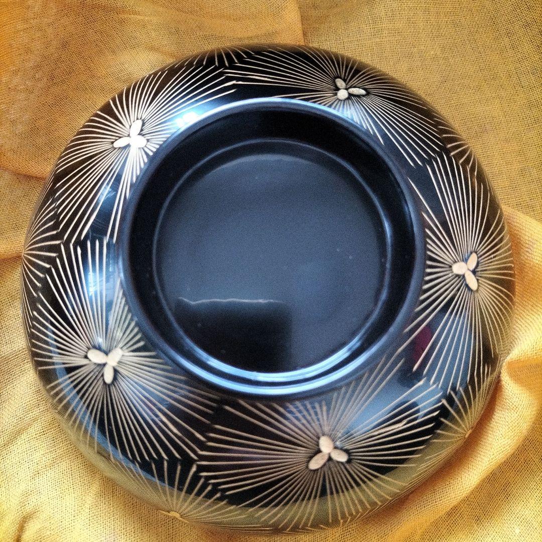 年代物輪島塗お吸い物５客揃い無傷未使用品