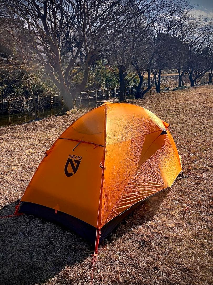 NEMO KUNAI 2P 山岳用4シーズンテント フットプリント付 ペグ未使用