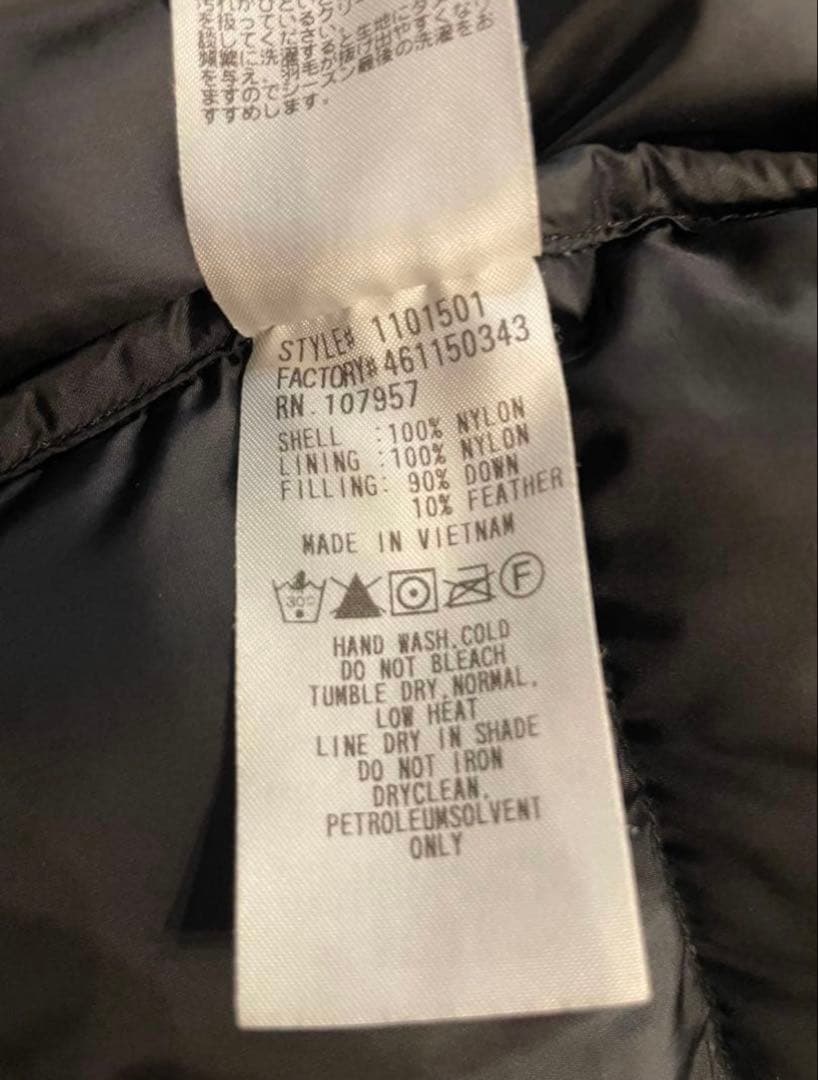 モンベルmont-bell パーマフロスト ライトダウンパーカ 1101501