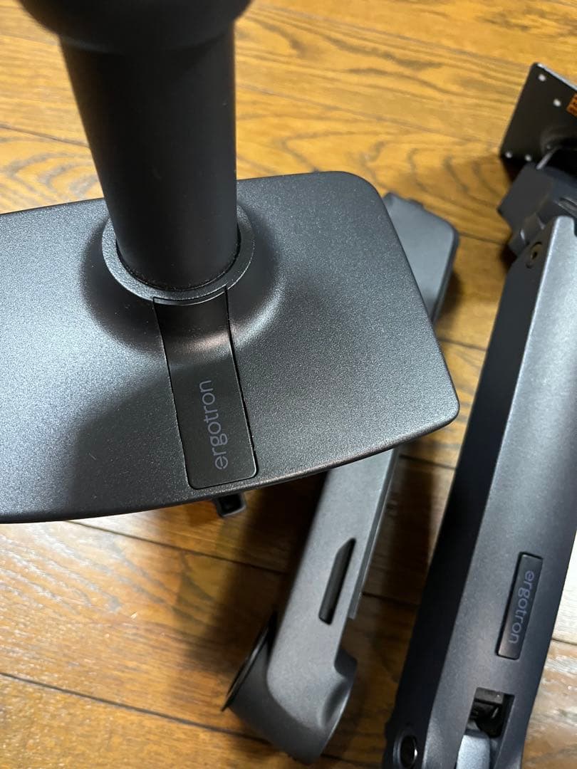 エルゴトロン LX デスク　モニターアーム　マットブラック