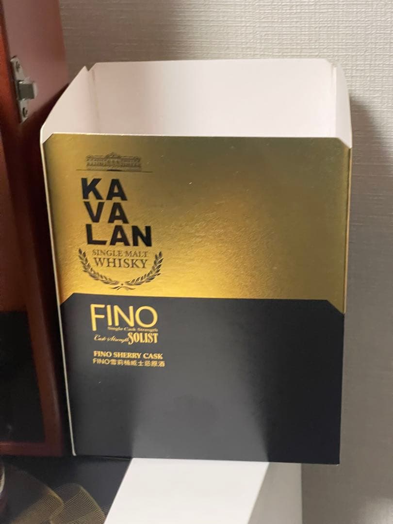 新品未使用 KAVALAN FINO ウイスキー 700ml 木箱入り