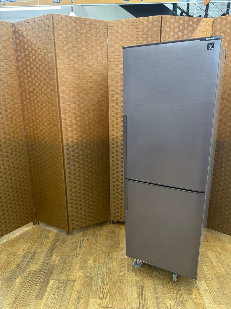 F033 SHARP 冷蔵庫　271L SJ-PD27D 2018年製