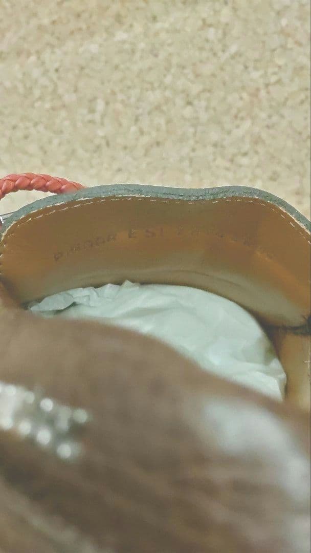 新品未使用バリーBALLYドライビングシューズ　26.5cm 茶