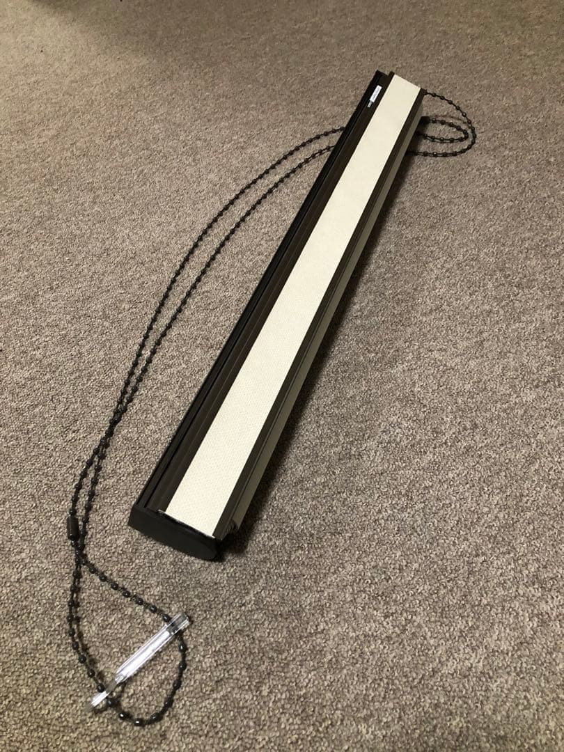 タチカワ　ロールカーテン　ラルクシールド　　W58.5㎝H133㎝　中古美品　①