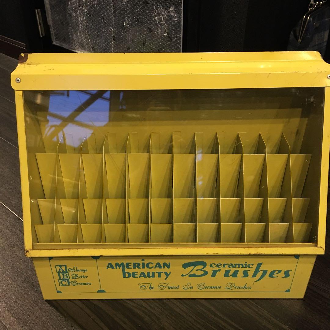 アメリカンビンテージディスプレイケース❤️筆ペン入れ