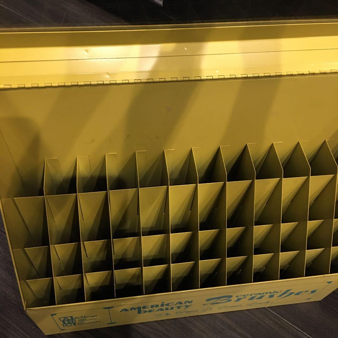 アメリカンビンテージディスプレイケース❤️筆ペン入れ