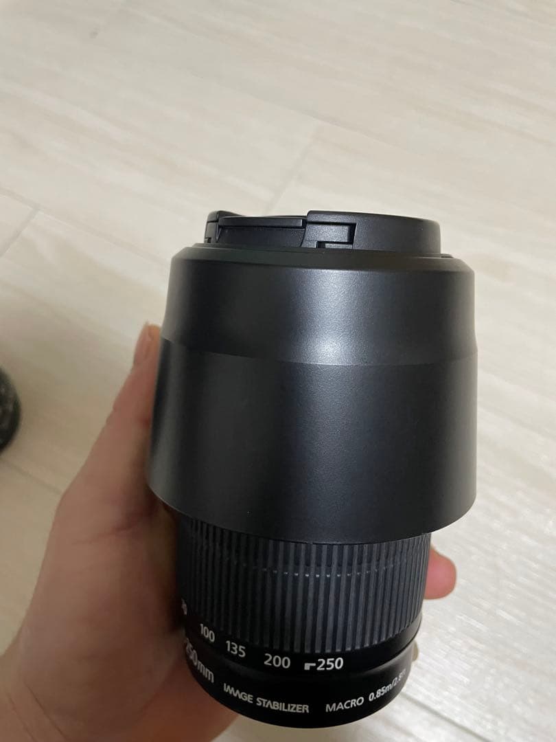 EF-M 18-55mm マクロレンズ & 55-250mm ズームレンズセット