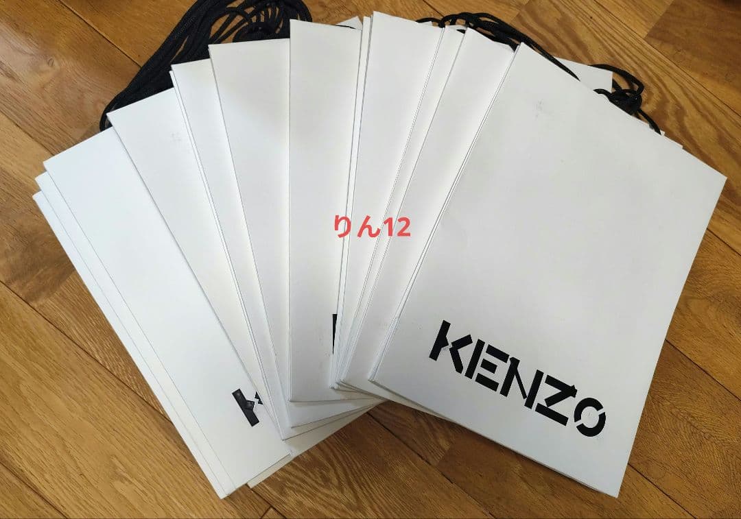紙袋　ショッパー　エコバッグ　ギフト　手提げ袋　ラッピング　ケンゾー　kenzo