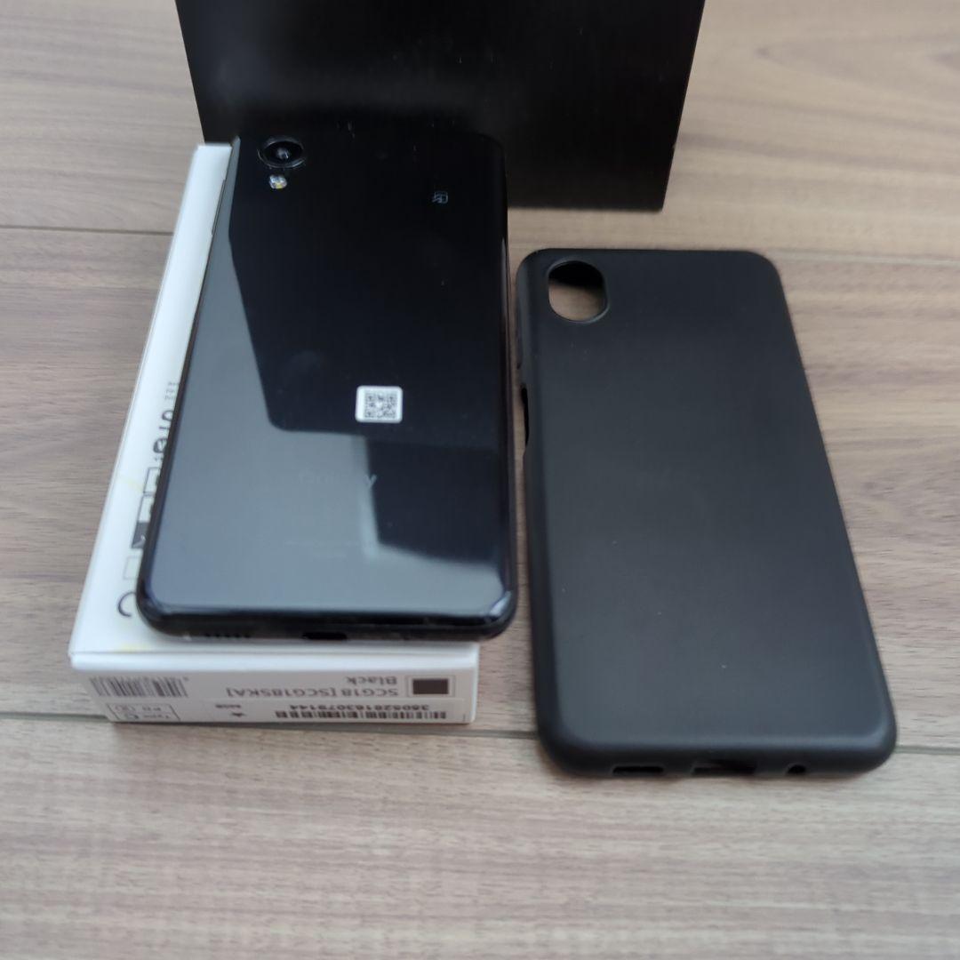 Galaxy A23 5G ブラック 64 GB ケース付き