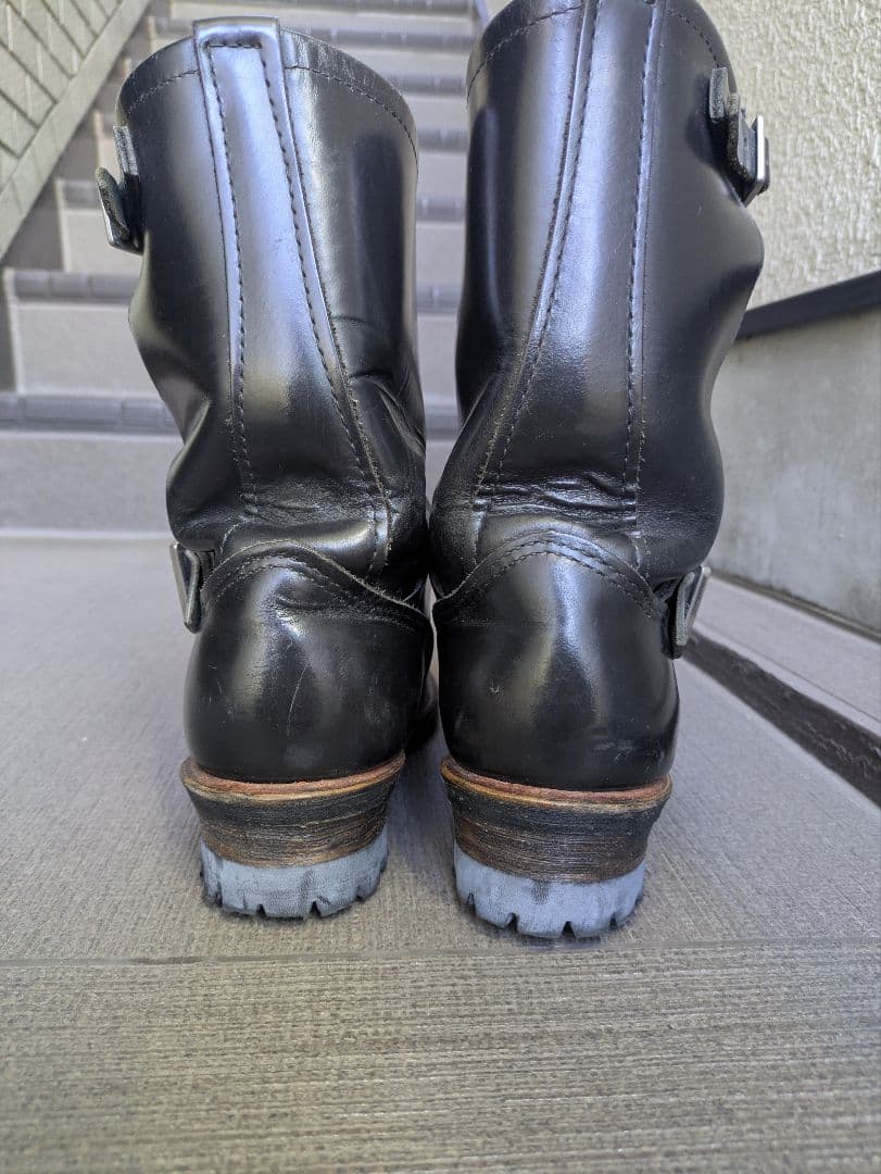 レッドウイングエンジニアブーツ ヒール張替え済　6.2/1 D