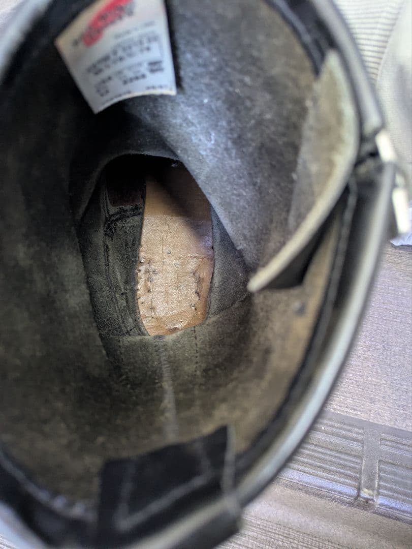 レッドウイングエンジニアブーツ ヒール張替え済　6.2/1 D