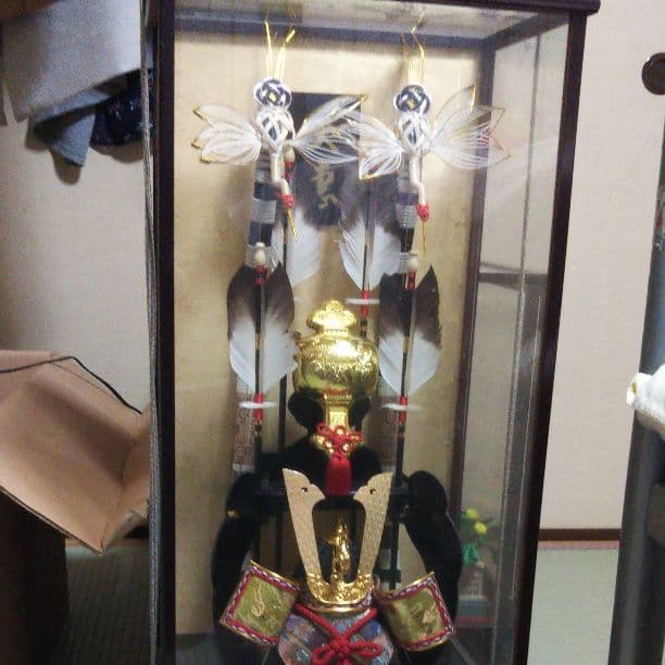 羽子板と雛人形と弓矢