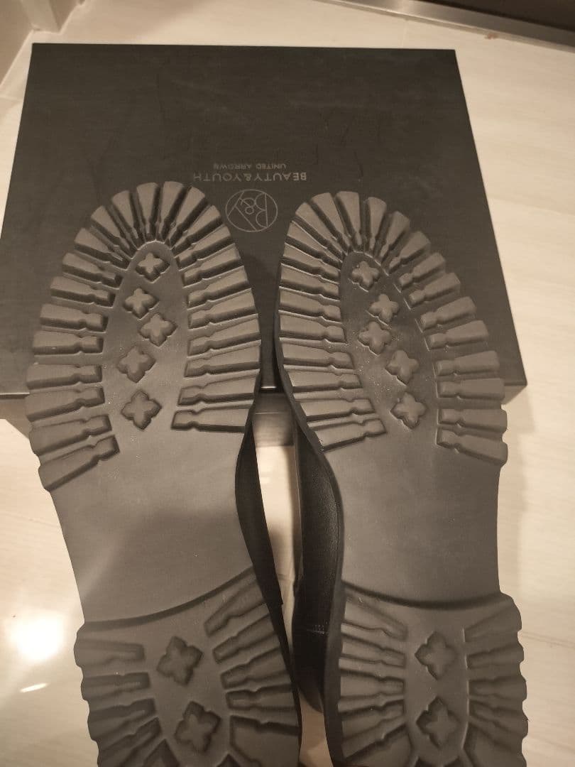 BEAUTY&YOUTH サイドゴアブーツ ブラック US9 27.0