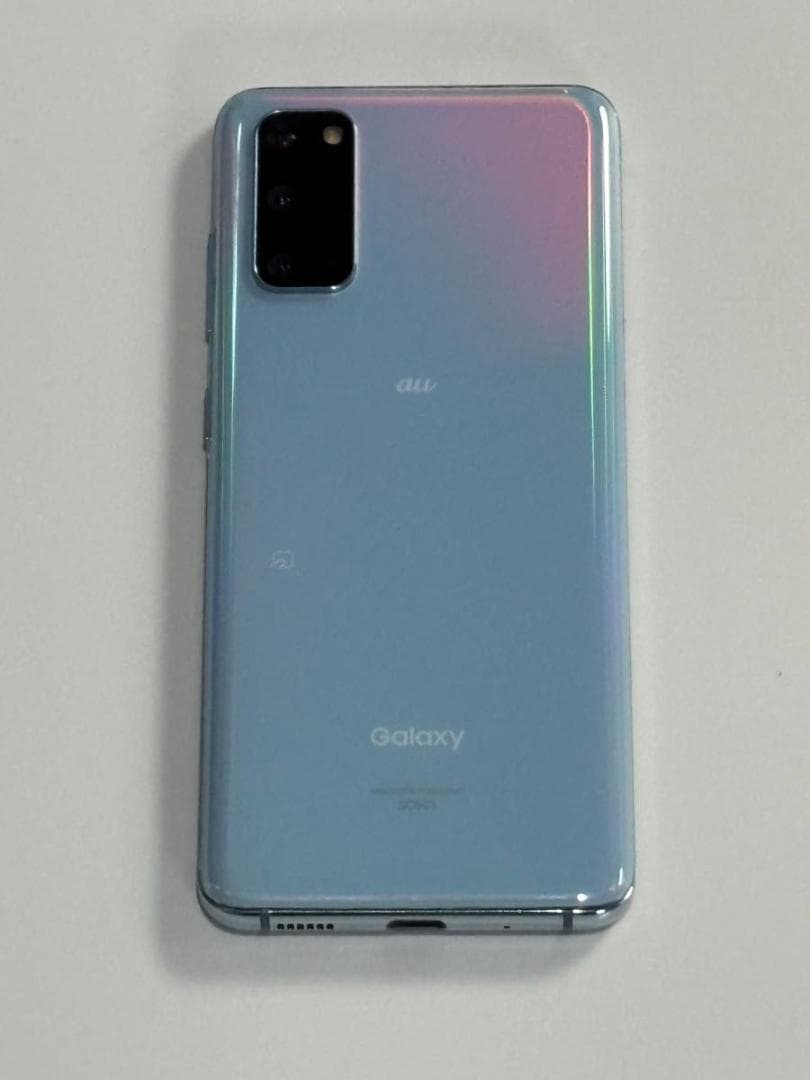 Samsung Galaxy S20 SC-51A ブルー　ドコモ　おまけつき
