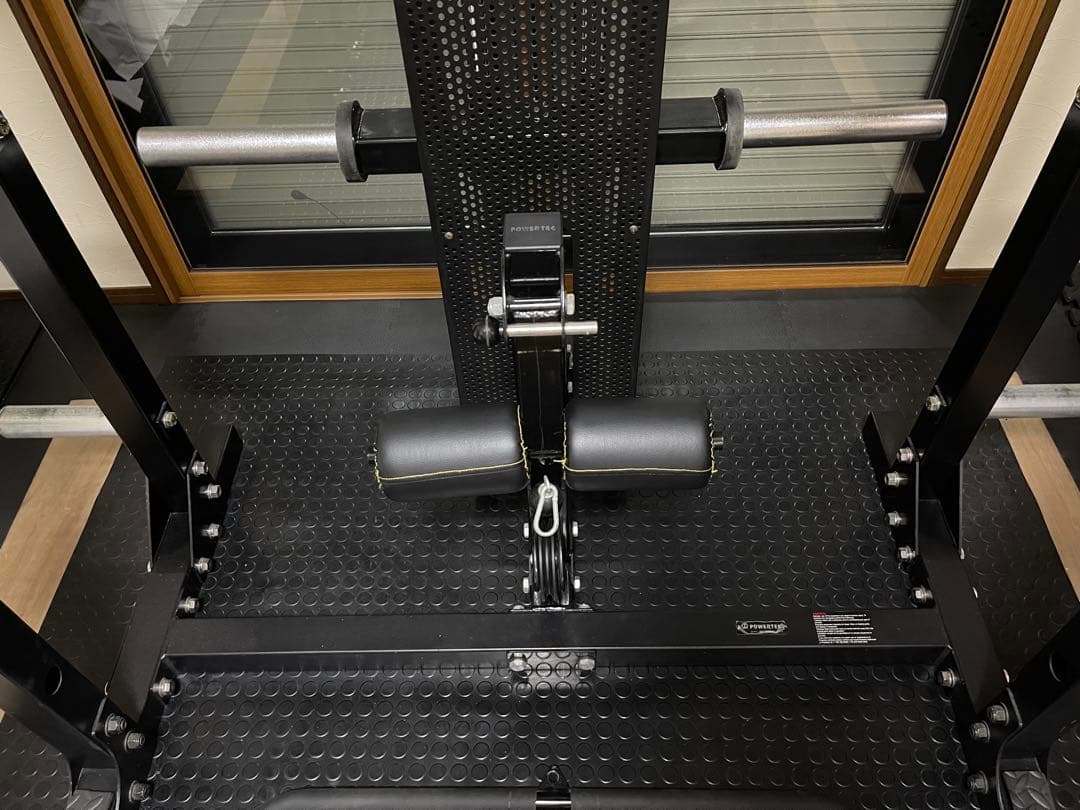 【引取り】ハーフラックとしても使えます パワーテック パワーラックセット