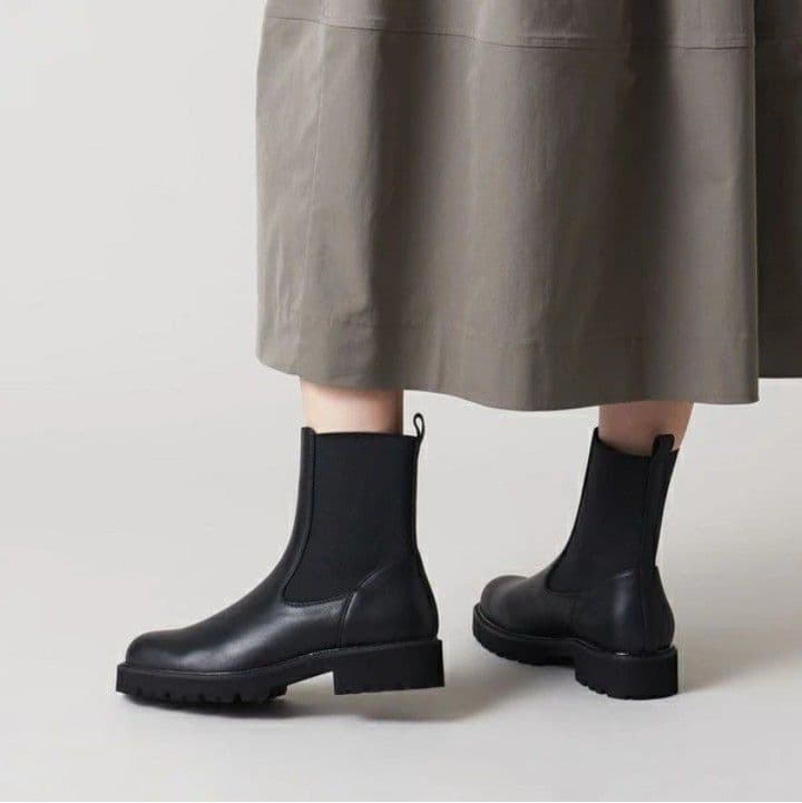 Odette e Odile サイドゴアブーツ チェルシーブーツ 25