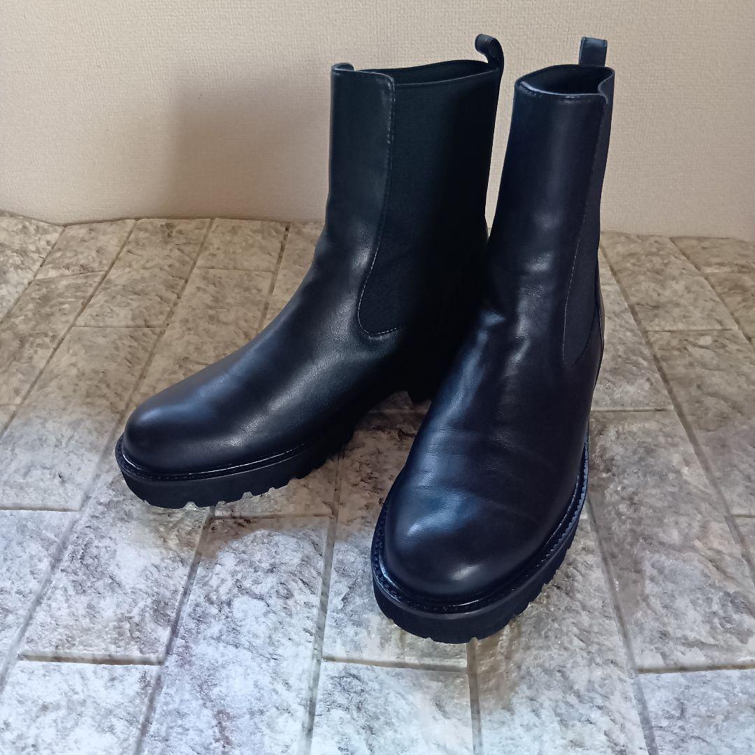 Odette e Odile サイドゴアブーツ チェルシーブーツ 25