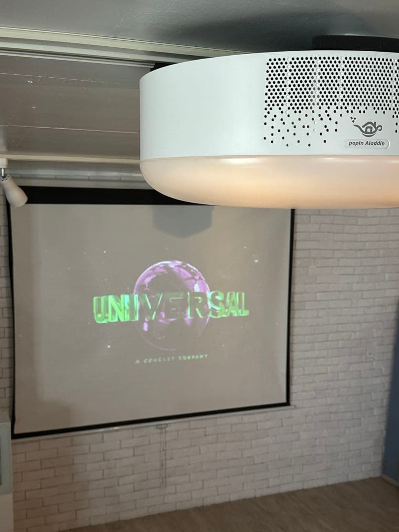 ⭐️【全国送料無料】アラジン　プロジェクター　SE popIn Aladdin