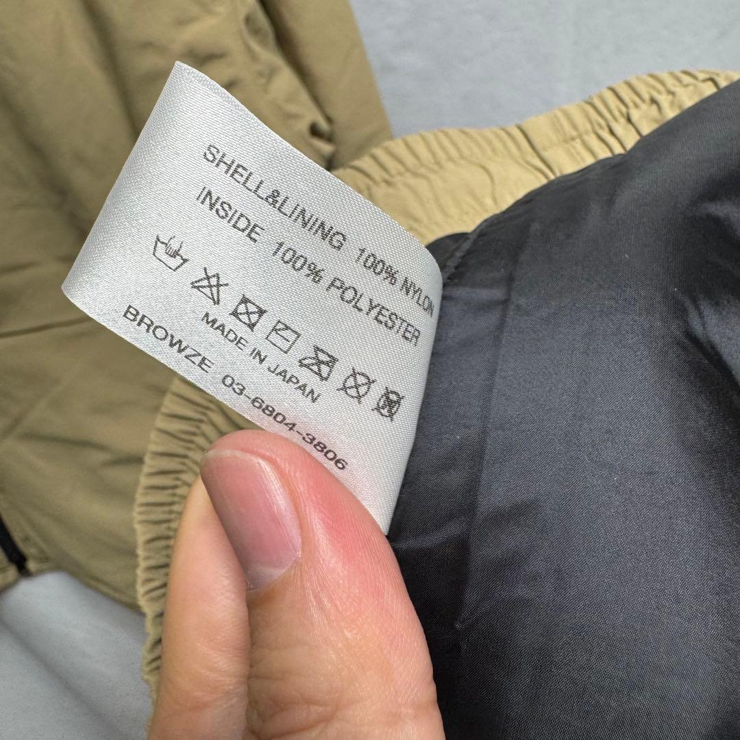 23AW Ennoy エンノイ　NYLON PADDED SET UP ケルプ