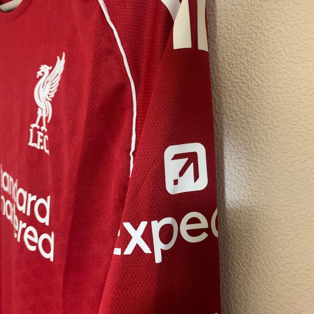 リヴァプールユニフォームホーム25/26エキティケ長袖