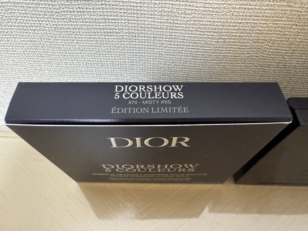 DIOR 限定色874 アイシャドウ　ミスティーアイリス　中古　ディオールショウ