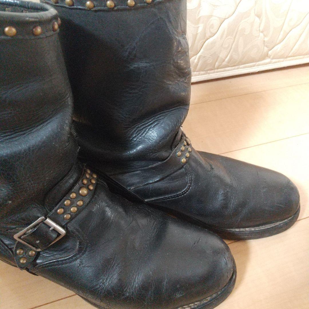 80s 90s ビンテージ 黒タグ チペワ エンジニアブーツ カスタム 28cm