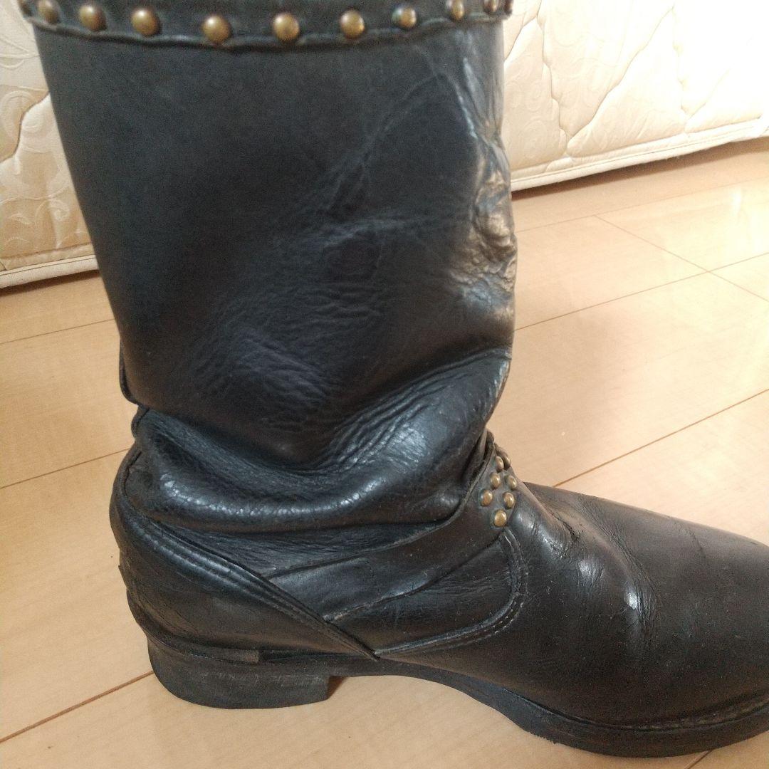 80s 90s ビンテージ 黒タグ チペワ エンジニアブーツ カスタム 28cm