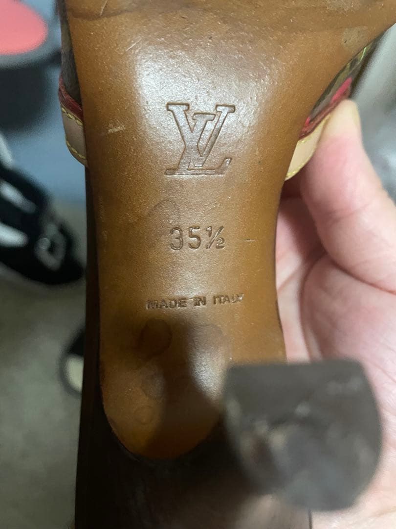 Louis Vuitton×村上隆　モノグラムチェリー　ミュール