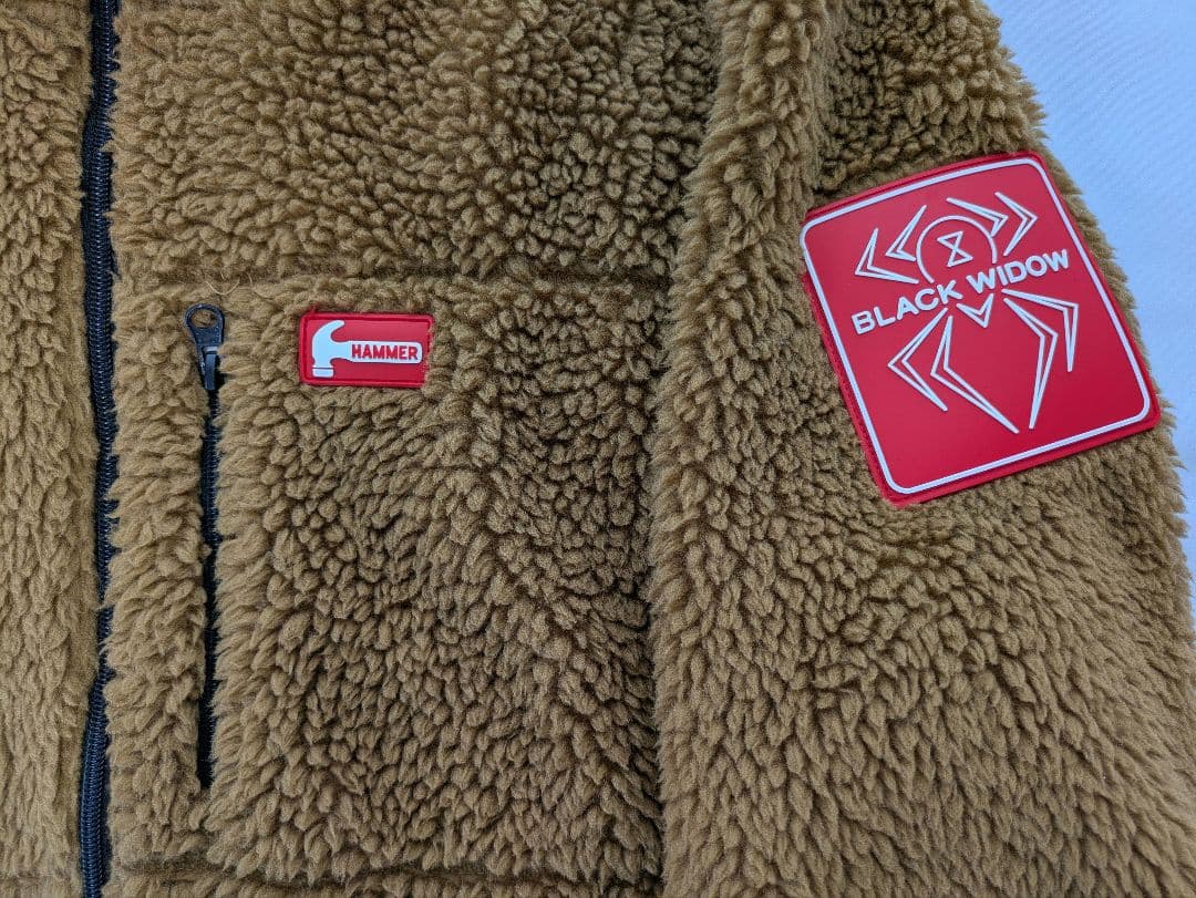 【日本未発売】HAMMER　ハンマーブラックウィドーフリース　Sサイズ