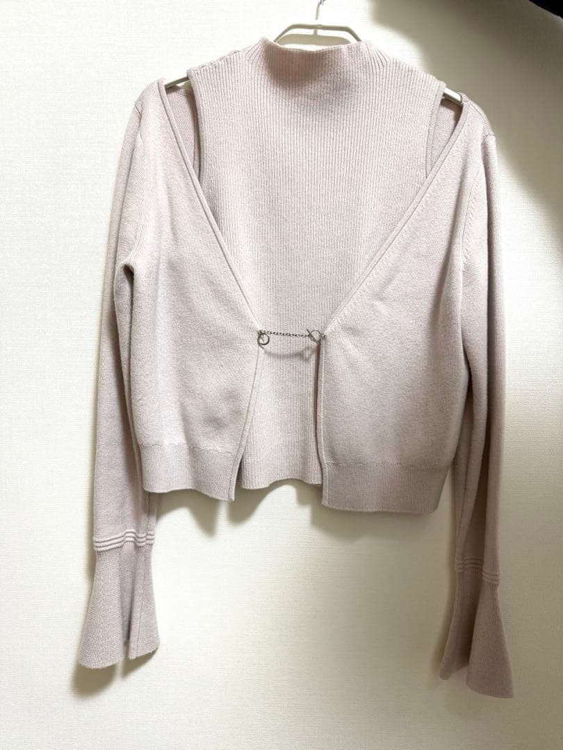 herlipto Flared Sleeve Knit Set アンサンブル M