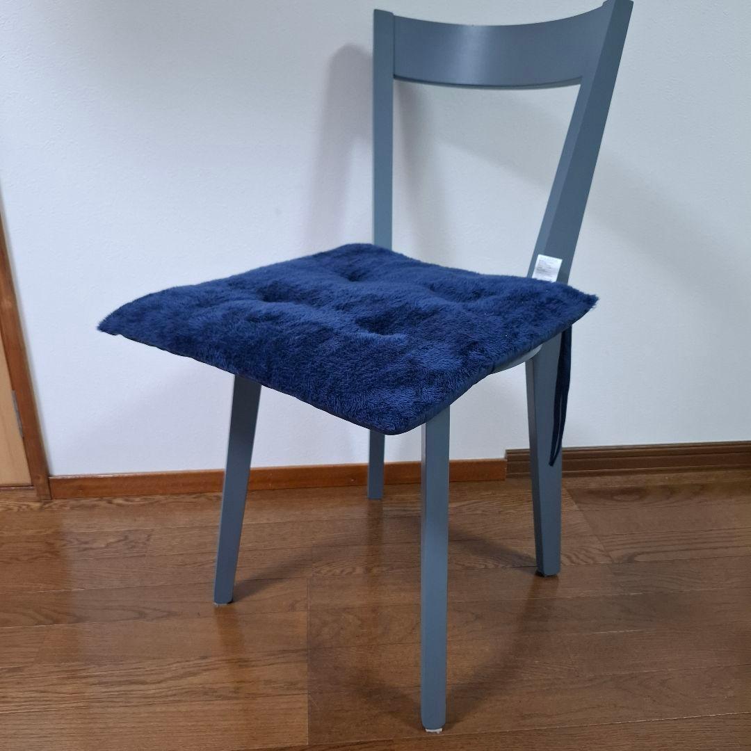 藤栄 ホアチェア 1脚 ダイニングチェア 北欧風 パープルグレー 廃盤カラー