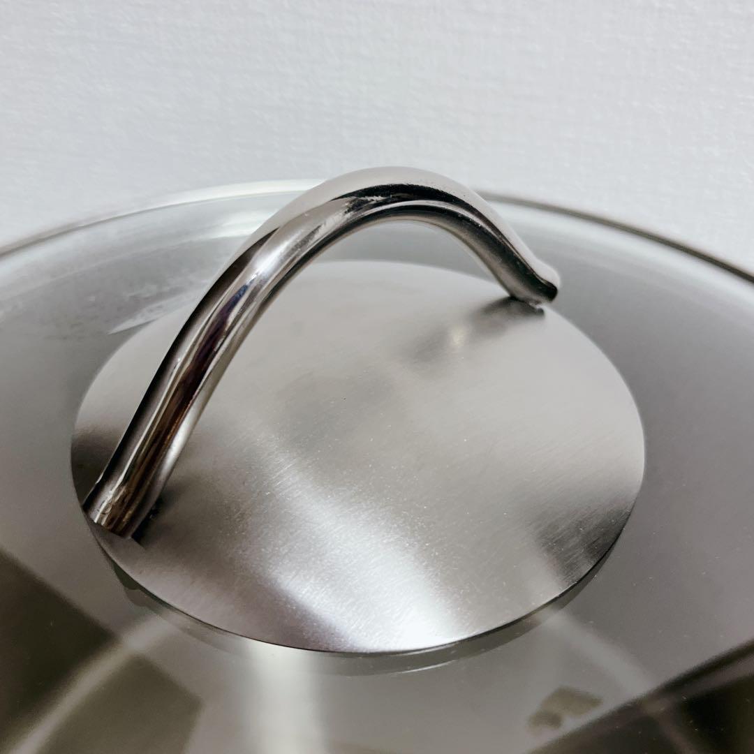 【未使用】フィスラー　ロンドン シチューポット 24cm ガラス蓋付　ドイツ製