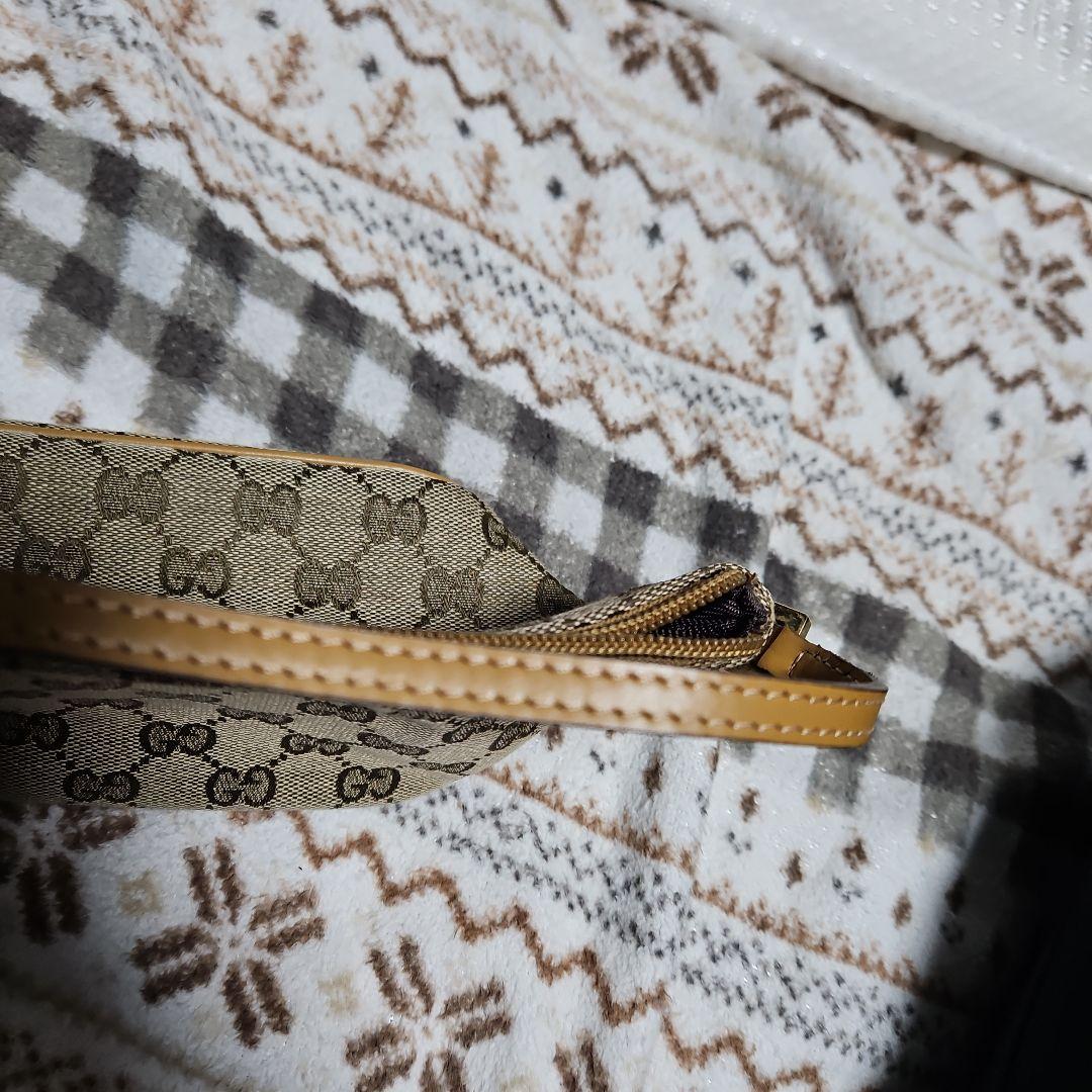 P*e様 GUCCI ベージュ GGパターン ハンドバッグ