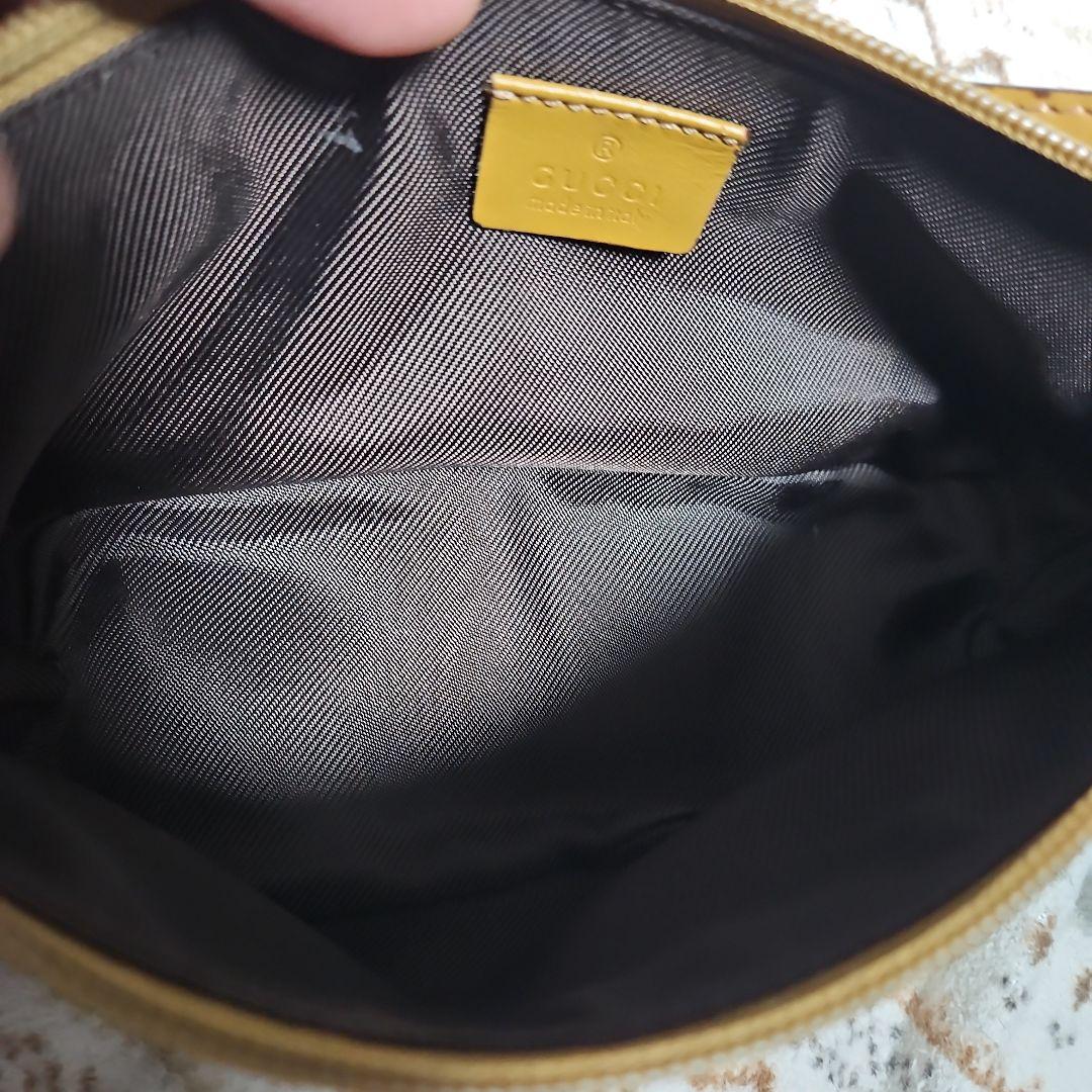 P*e様 GUCCI ベージュ GGパターン ハンドバッグ