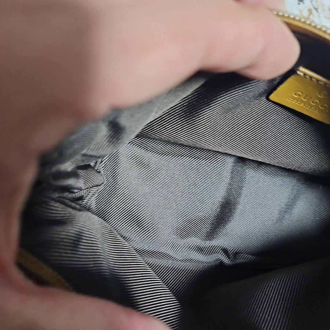 P*e様 GUCCI ベージュ GGパターン ハンドバッグ