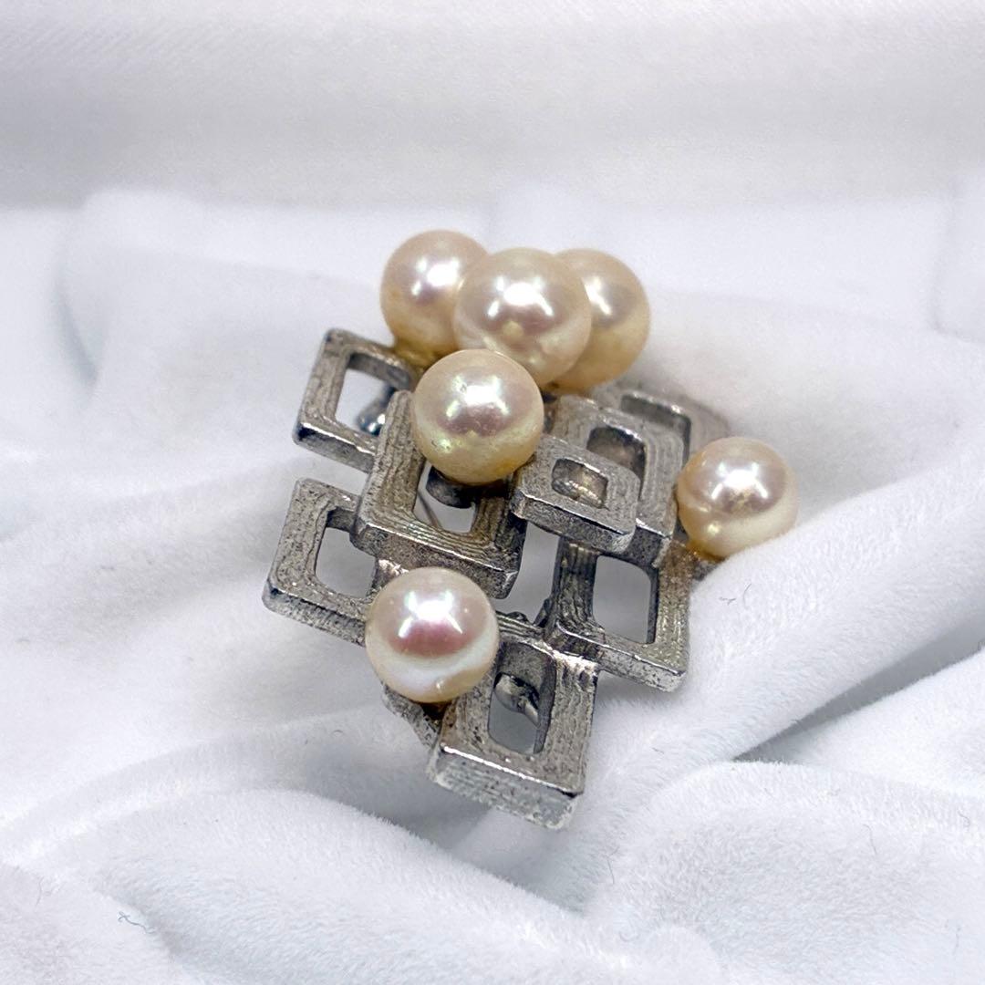 田崎 TASAKI タサキ ブローチ 真珠 パール T刻印 S刻印 アクセサリー