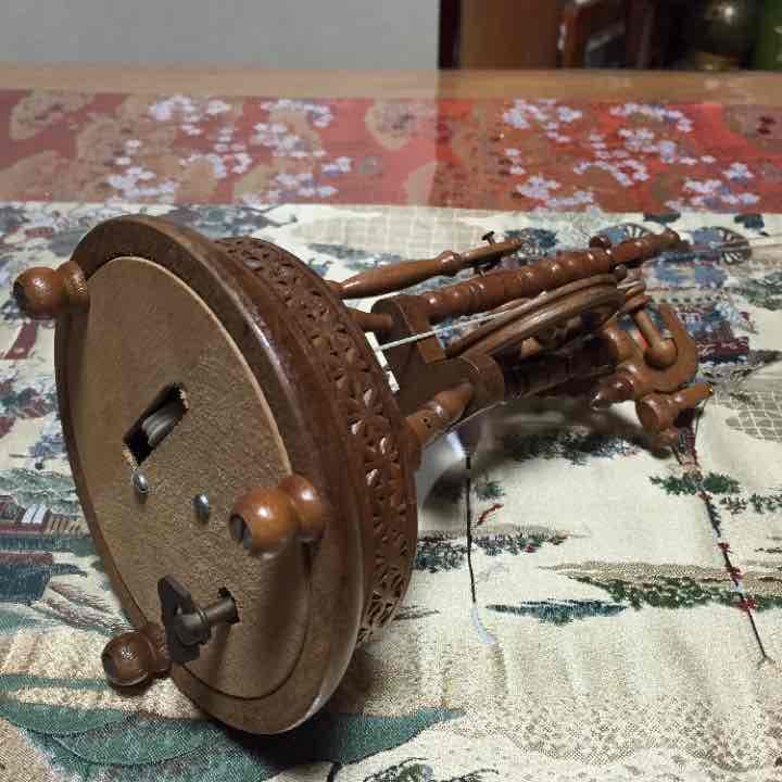 アンティーク 木製オルゴール
